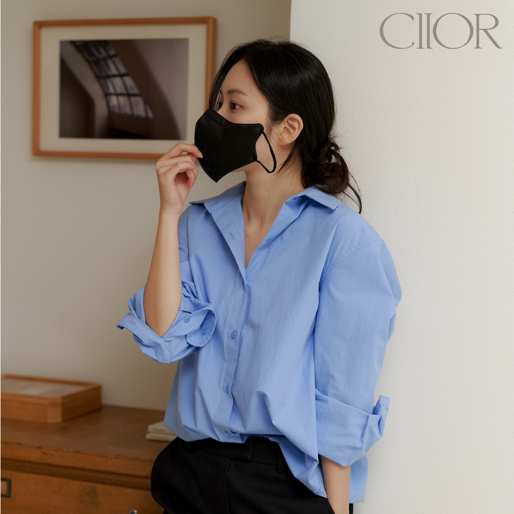 (100매입 15%추가할인+무료배송) Ciior 씨오르 KF94 브이핏 새부리형마스크 패션 컬러 귀편한마스크